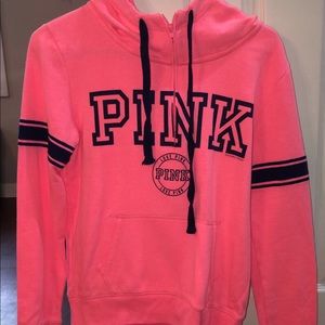 VS PINK sweatshirts and half zips!